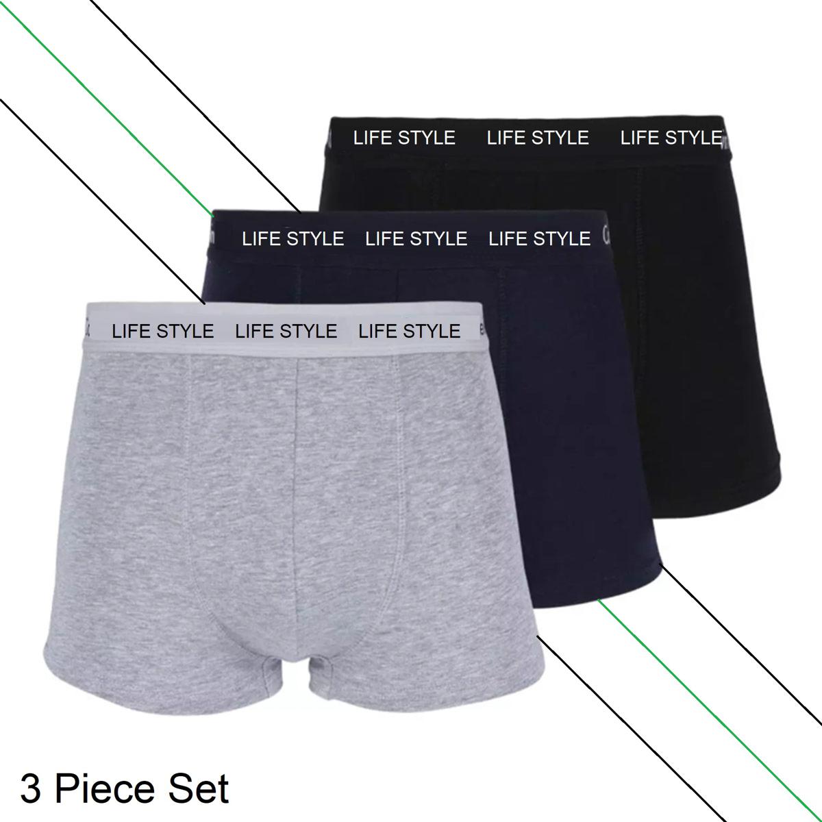 Picture of Premium Cotton Boxer Underwear for Men 3 Pack - Under Wear