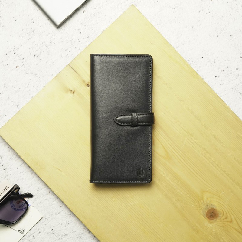 Picture of Urbaland Pure leather Harro Long Wallet for men Black