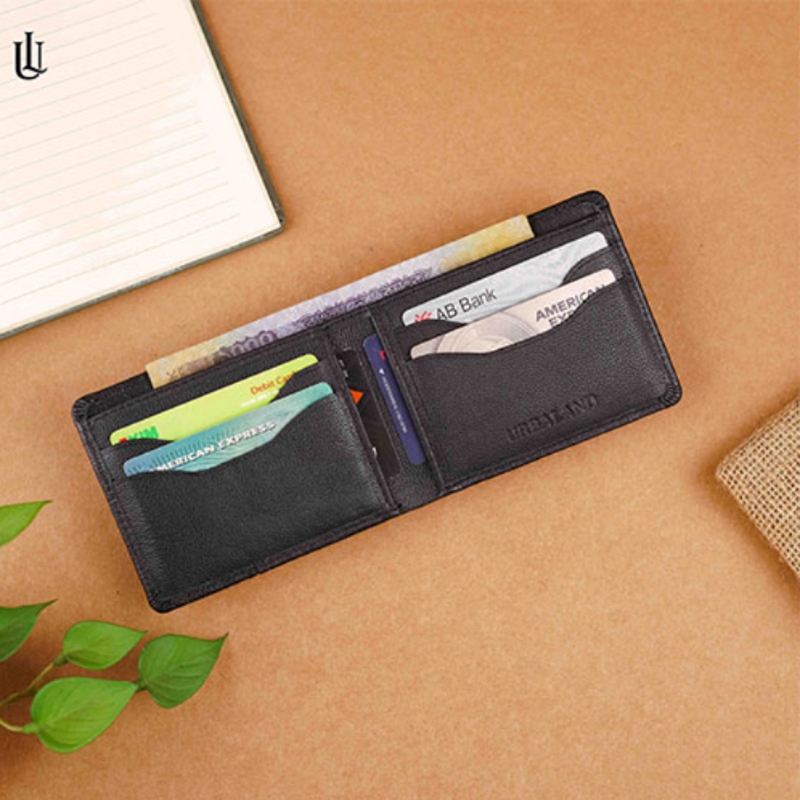 Picture of Urbaland Ruben Bifold Wallet - Black