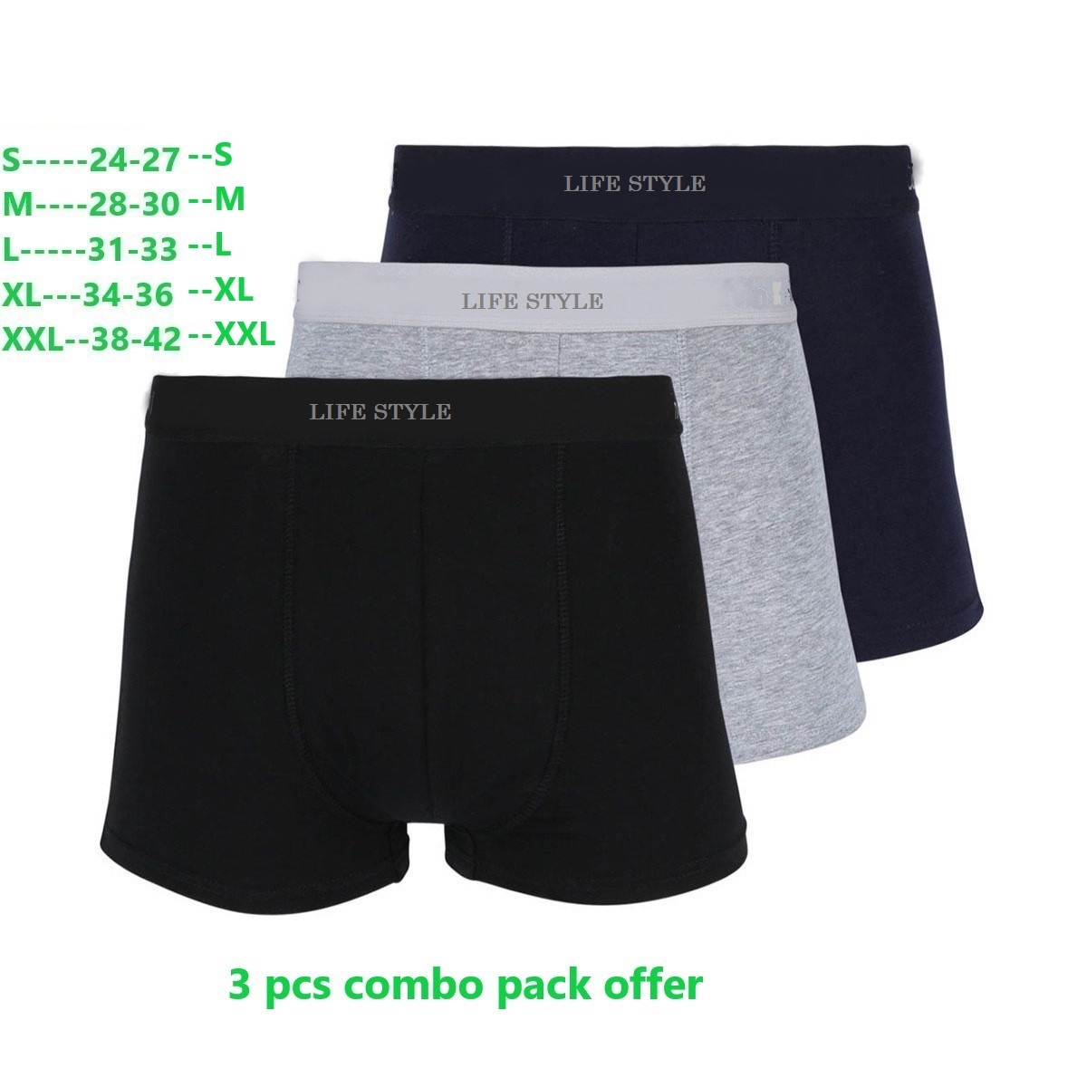 Picture of 3 pieces Premium Men's underwear boxer