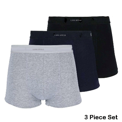 Picture of Pack of 3 Piece Cotton Boxer Underwear for Men