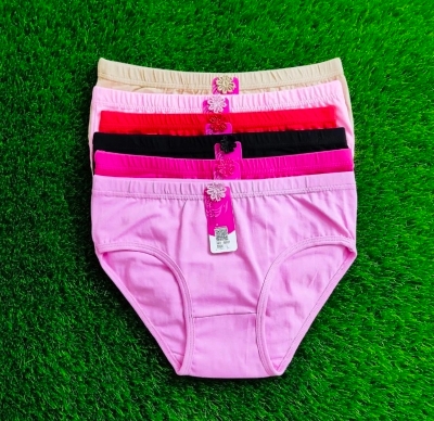 Picture of Printed Cotton Panty For Women (Multicolor 3 Piece Pack)