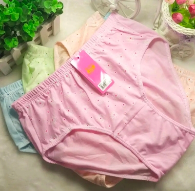 Picture of 3 piece Printed comfortable Cotton Panty For Women