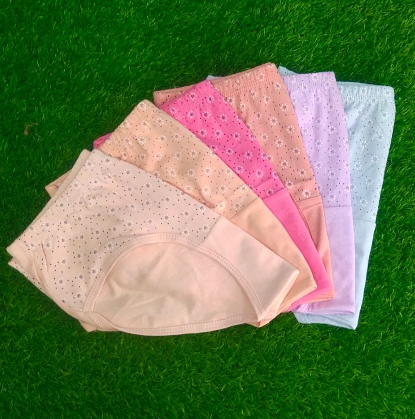 Picture of 1 piece Printed comfortable Cotton Panty For Women