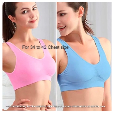 Picture of Imported Breathable Soft Padded Stylish free size Bra for Women - 1 Piece