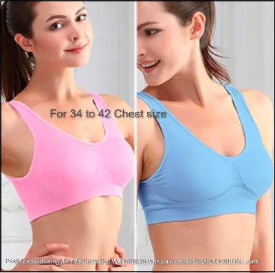 Picture of Imported Breathable Soft Padded Stylish free size Bra for Women - 1 Piece