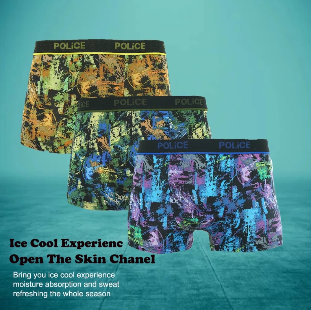 Picture of 3 Piece Imported Fabric Premium Comfortable Boxer Underwear For Men