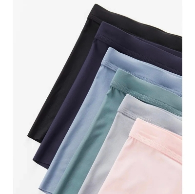 Picture of 1 Piece Imported Premium Antibacterial Ice Silk Comfortable Boxer Brief Trunk Underwear for Men -Random Color