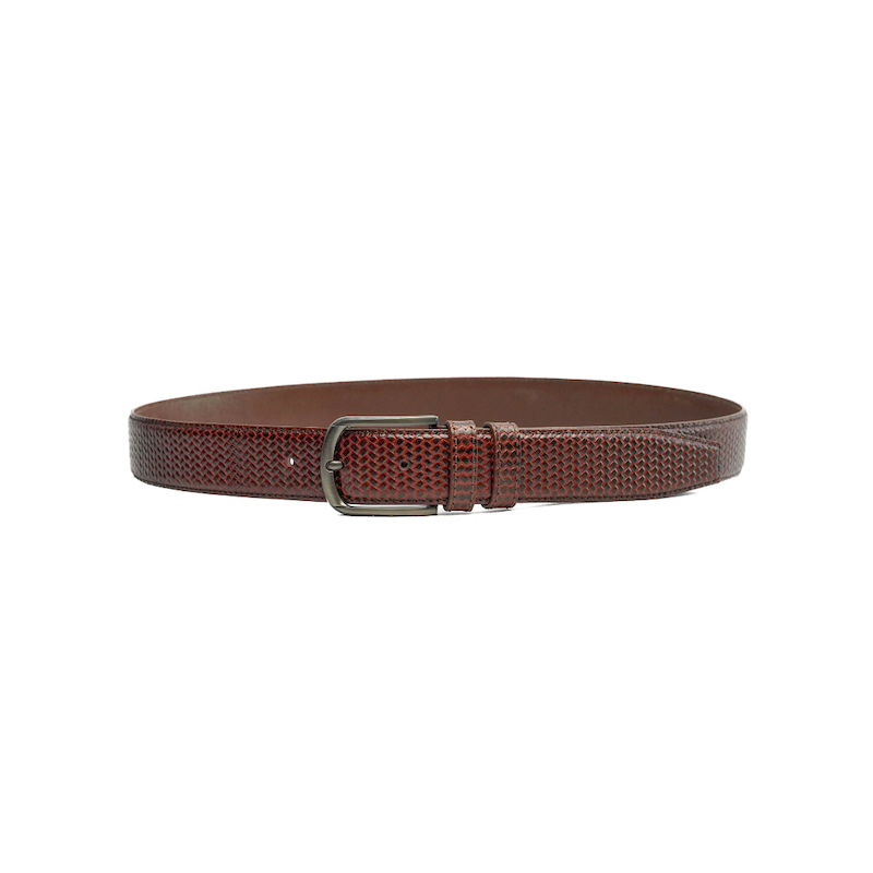 Picture of Marc Formal Leather Belt Pati Chocolate Square