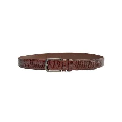 Picture of Marc Formal Leather Belt Pati Chocolate Square