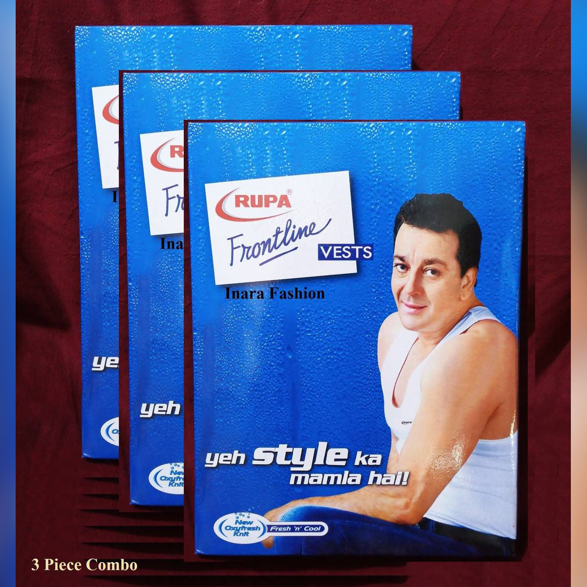 Picture of Premium Quality Cotton Vest For Men -3 Piece Combo