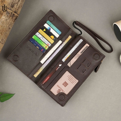 Picture of Urbaland Barry Long Wallet - chocolate