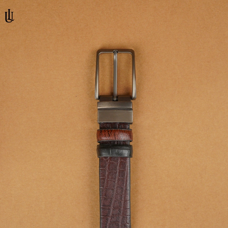 Picture of Urbaland Moving Brockless Belt Duel Tone Croco