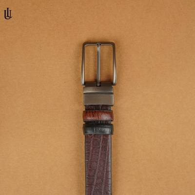 Picture of Urbaland Moving Brockless Belt Duel Tone Croco