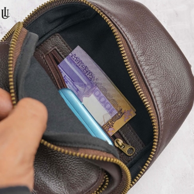 Picture of Urbaland Cooper Crossbody Bag - Chocolate