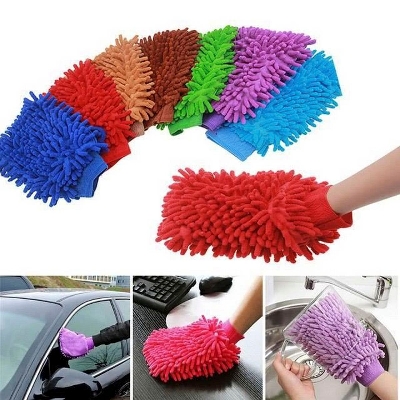Microfiber Dust Cleaning Glove-1 pc ZangCart Bdonline shop bangladeshothoba.com