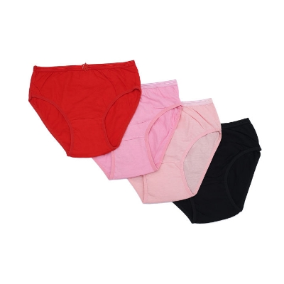 Picture of Printed Cotton Panty For Women (Multicolor 3 Piece Pack)