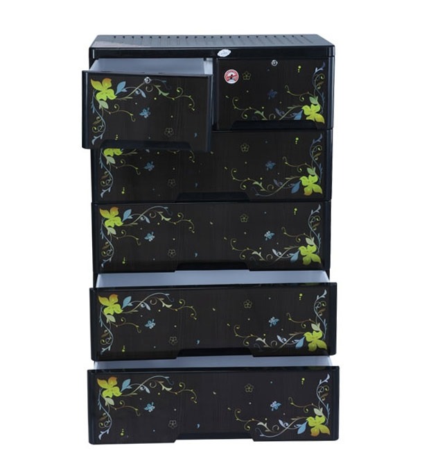 Picture of RFL Wardrobe Double 5D KD Deluxe - Oak Wood