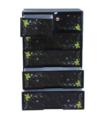 Picture of RFL Wardrobe Double 5D KD Deluxe - Oak Wood