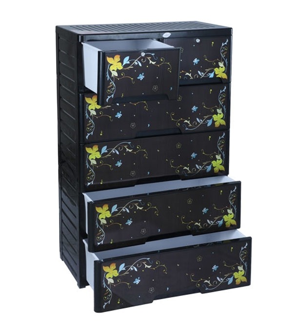 Picture of RFL Wardrobe Double 5D KD Deluxe - Oak Wood