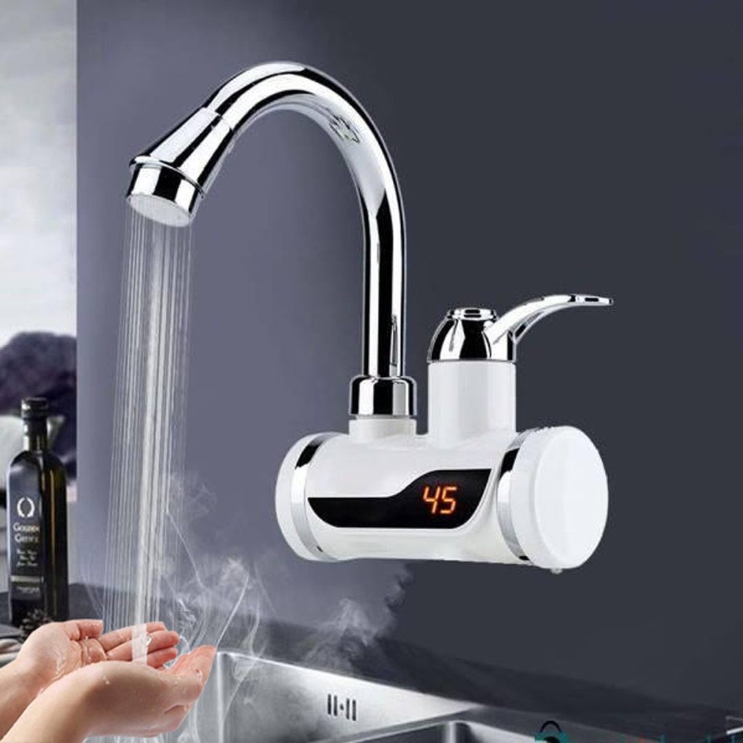 Digital Instant Hot Water Tap for wall ZangCart Bdonline shop bangladeshothoba.com
