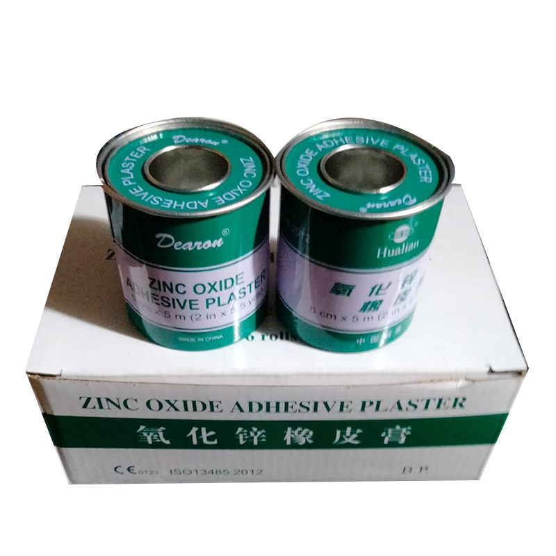Picture of Dearon Zinc Oxide Adhesive Plaster (2 In *5.5 Yds) 5cm * 5m (Hualian) 1pcs