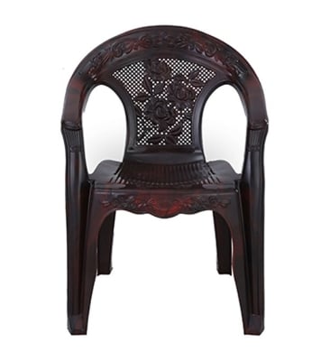 Picture of RFL Deluxe Garden Chair Net Flower Rose Wood
