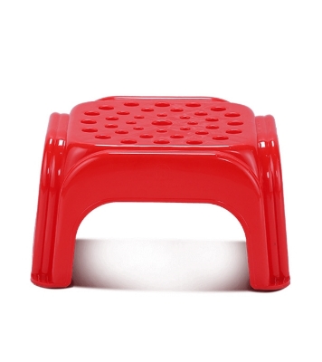 Picture of Kitchen Stool Short Red