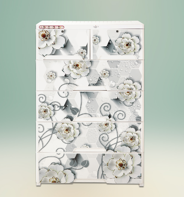 Picture of RFL Wardrobe Double 5D KD Elite HD - White Pearl