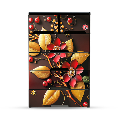 Picture of RFL Wardrobe Double 5D KD Deluxe- Red Love