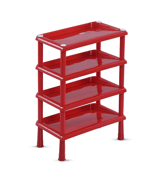Picture of Pacific Shoe Rack 4 Step Red