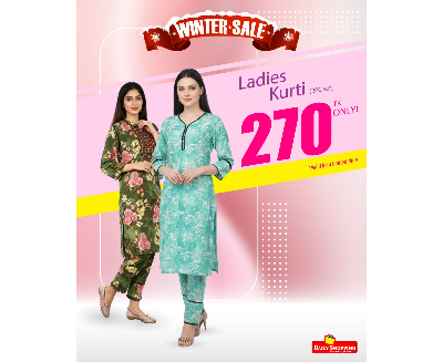 Picture of Ladies kurti Printed 2-piece