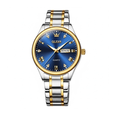 Picture of Olevs 5563 New Men Luxury Watch Couple Quartz Stainless Steel watch