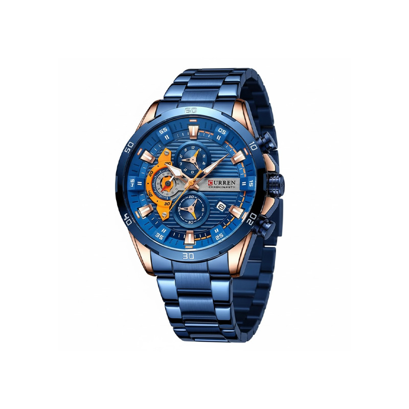 Picture of CURREN 8402 Wristwatch Stainless Steel Chonograph Watch for Male