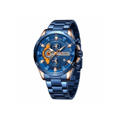 Picture of CURREN 8402 Wristwatch Stainless Steel Chonograph Watch for Male