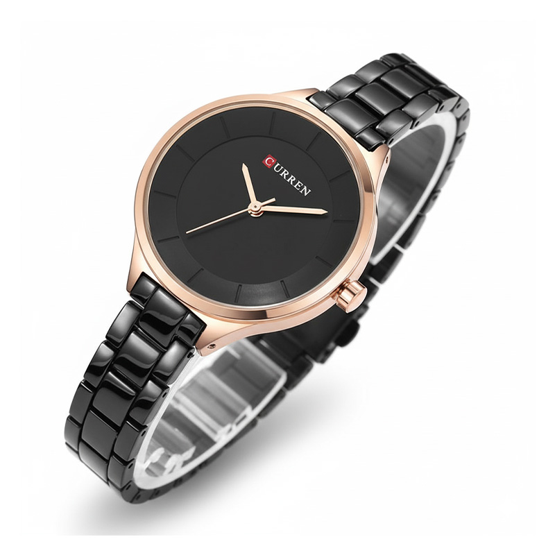 Picture of CURREN 9015-Rosegold & Blue Women Watch Luxury Stainless Steel Ladies Watch