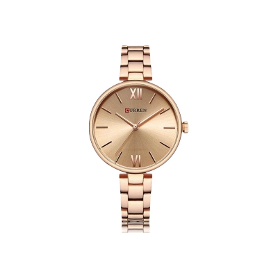 Picture of CURREN 9017 Stainless Steel Stylish Wrist Watch for Women-Black