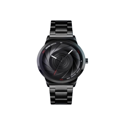 Picture of SKMEI 9210 Men Fashion Watch Stainless Steel Quartz Watch Simple Waterproof Business Men Watch