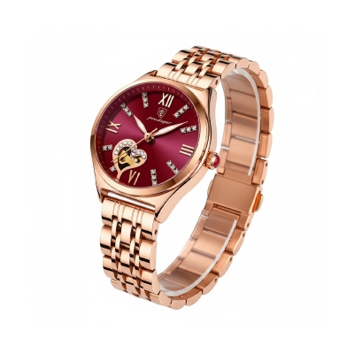 Picture of 2023 POEDAGAR PC 320 Women's Watch Luxury Brand Waterproof Calendar Luminous Steel Band Watch Korean Fashion Ladies Watches