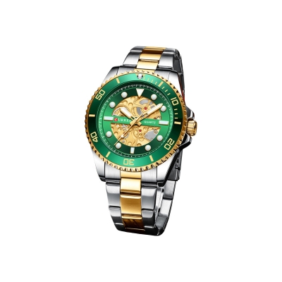 Picture of CURREN 8412 Luxury Gold Stainless Steel band Watches Lumious Quartz Wristwatches for Men Casual Bussiness Clock Male 8412