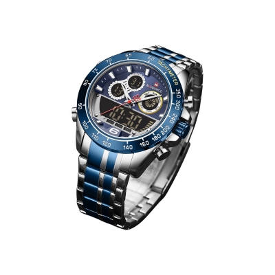 Picture of NAVIFORCE 9188 Men Watch Waterproof Sports Men’s Quartz Wrist Watches Waterproof Stainless Steel Date Relogio Masculino