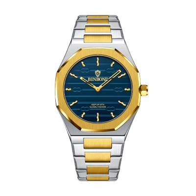 Picture of BINBOND Top Brand Luxury Sea Horse Series Men's Business Quartz Watch Waterproof Luminous Sports Men Watches New Fashion Design