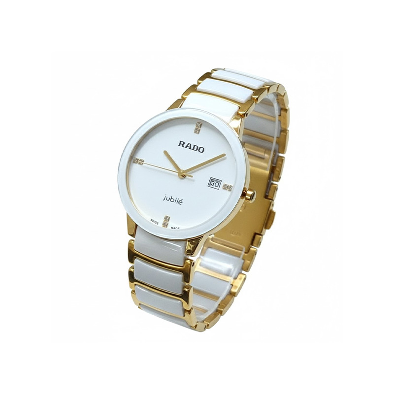 Picture of White And Gold Colour Premium Quality Watches For Man