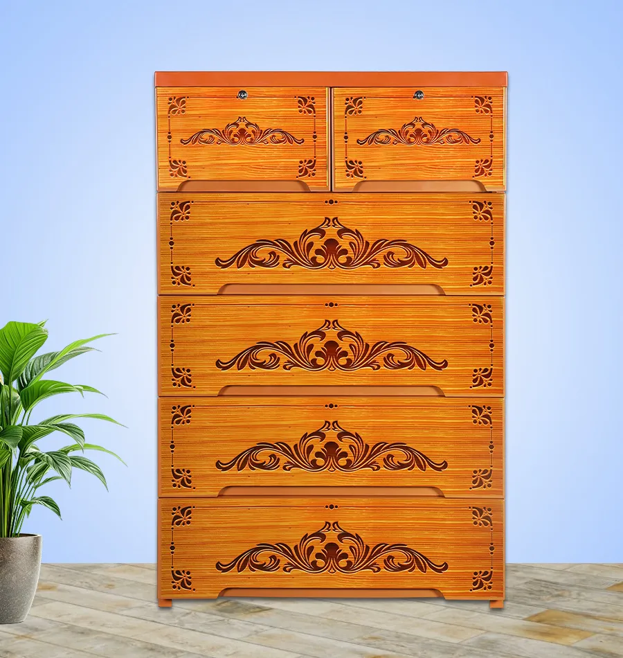 Picture of Classic Wardrobe (Double-5D)-Woodish-TEL