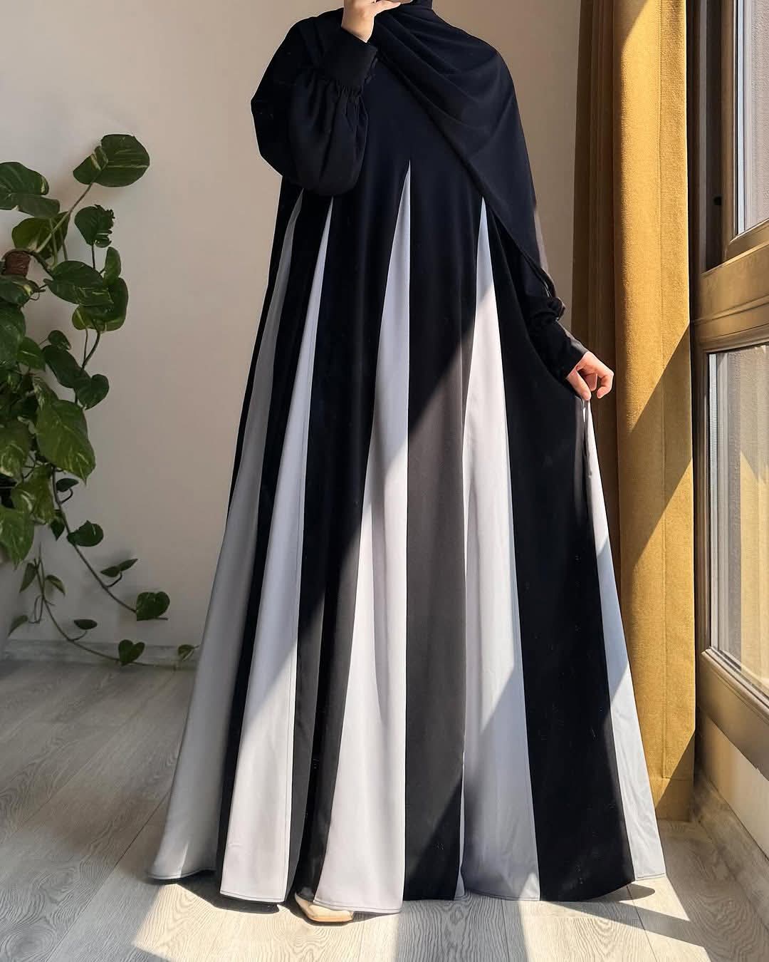 Picture of Abaya borka (Rong Dhonu Borka) (No Hijab Only Borka ) Dubai Charry Georget Stylish Party Borka For Women