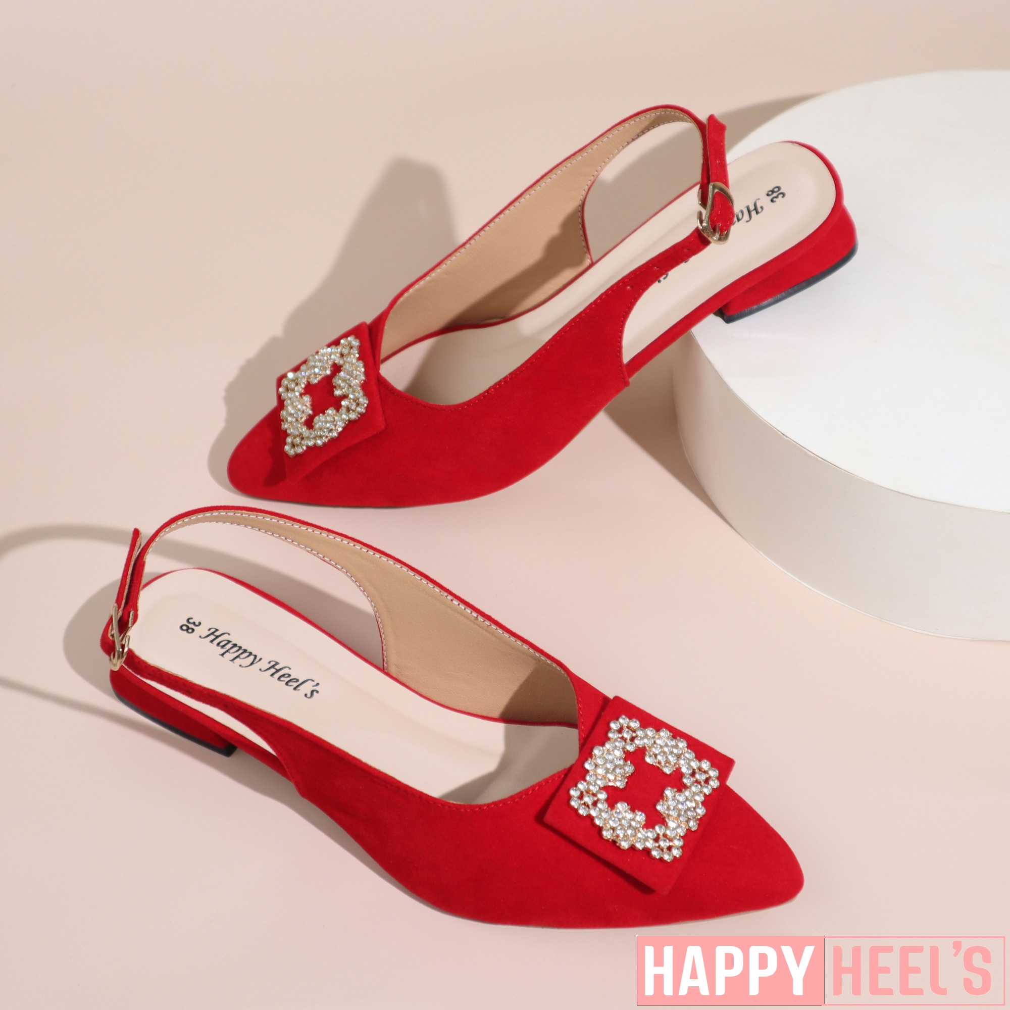 Picture of Half Covered Shoe’s With Beautiful Bow