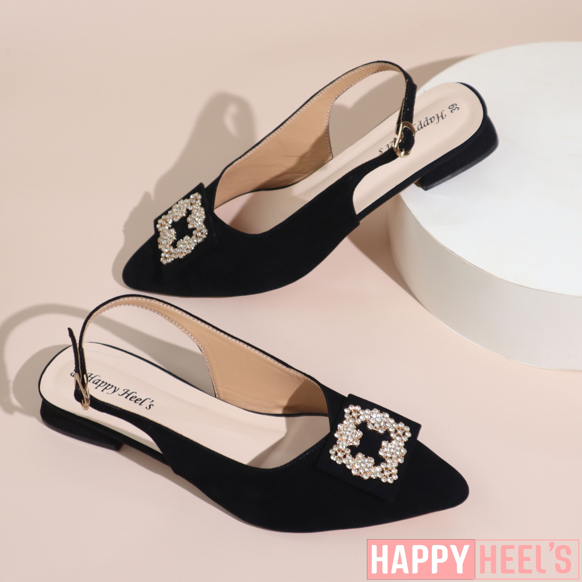 Picture of Half Covered Shoe’s With Beautiful Bow