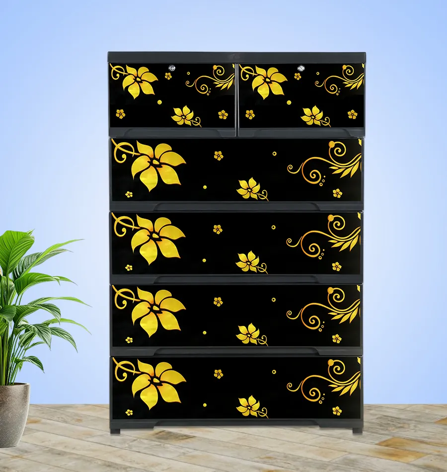 Picture of Supreme  Wardrobe (Double-5D)-Diamond  Black-TEL