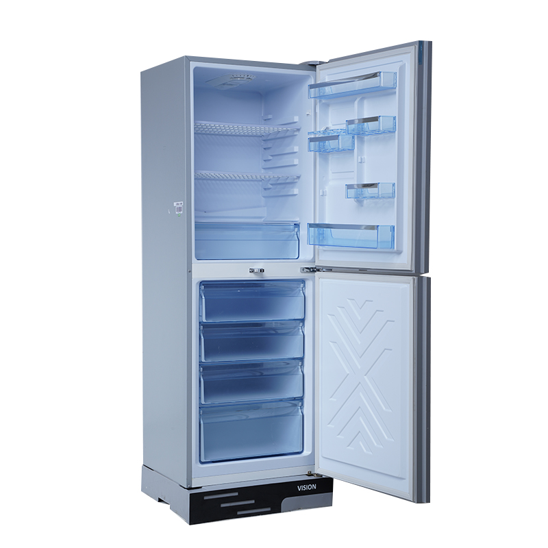 Picture of VISION Glass Door Refrigerator RE-330 Liter Water Dispensar Black Bottom Mount