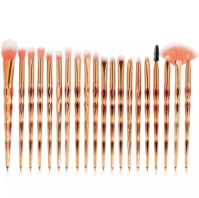 Picture of Diamond Make -up Brush Universal Eashedo Brush 20 Piece